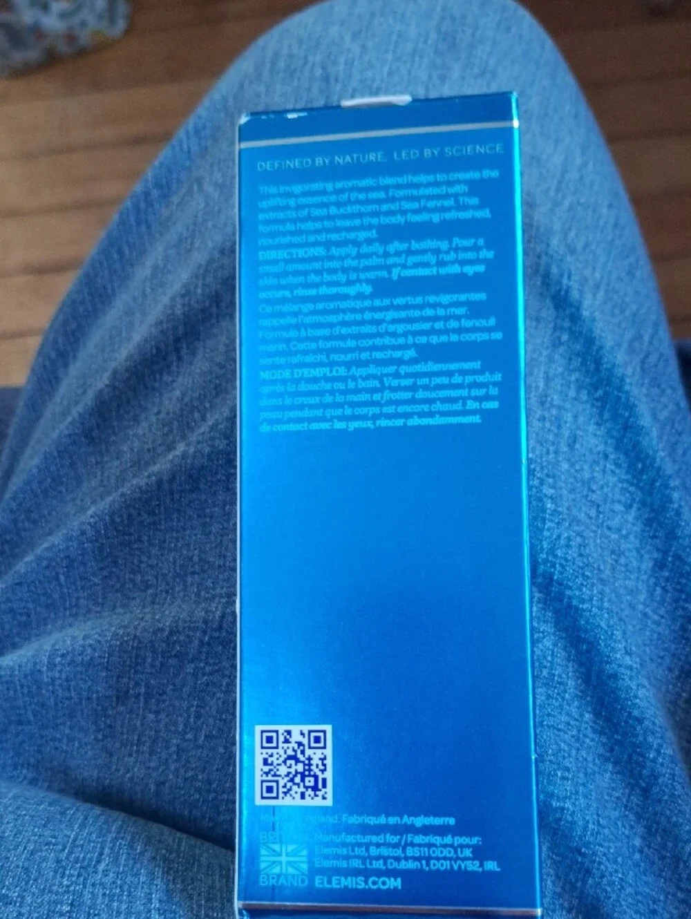 ELEMIS Cellutox Active Body Oil - Metallic Blue Box